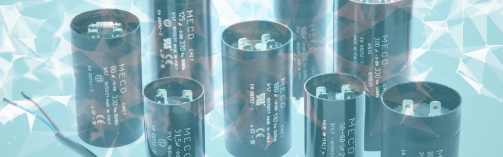 , Condensatori elettrolitici per avviamento motori monofase, Meco Capacitors